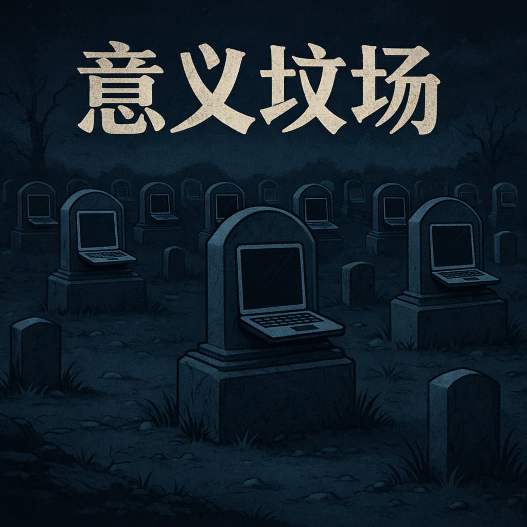意义坟场封面
